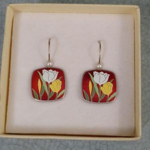 New In Box Sterling Silver Earrings